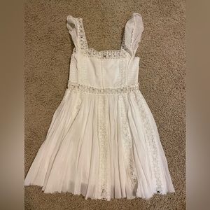 Free People White Lace Dress Size Small